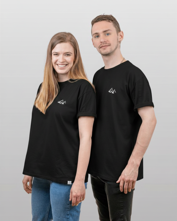 Unisex Oversized T-Shirt Mountains Ocean Cavern