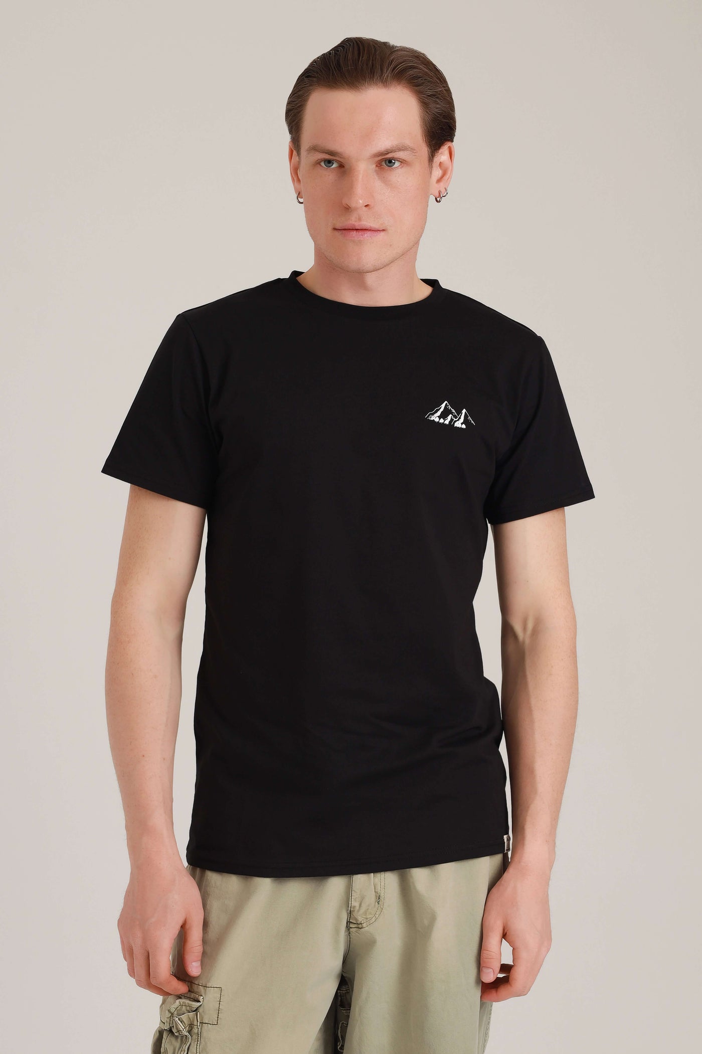 T-Shirt Men Berge Black