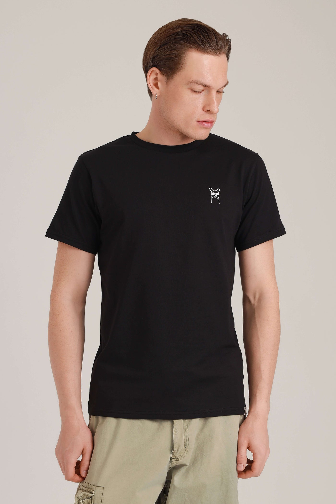 T-Shirt Men Cool Paka Black