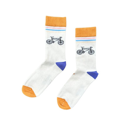 Bike Classic – Bio-Baumwollsocken mit sportlichem Design - Ungerade Wien
