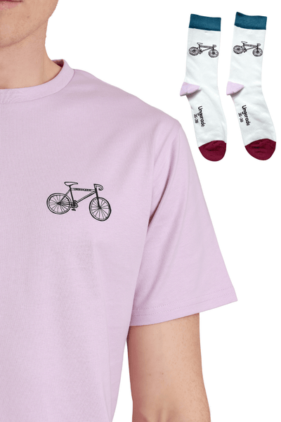 Bike T-Shirt & Socken Bundle – Perfekt für Radfahrer