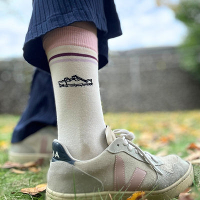 Lazy Sandals – Bio-Baumwollsocken mit Sandalen-Feeling - Ungerade Wien