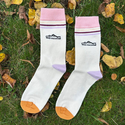 Lazy Sandals – Bio-Baumwollsocken mit Sandalen-Feeling - Ungerade Wien