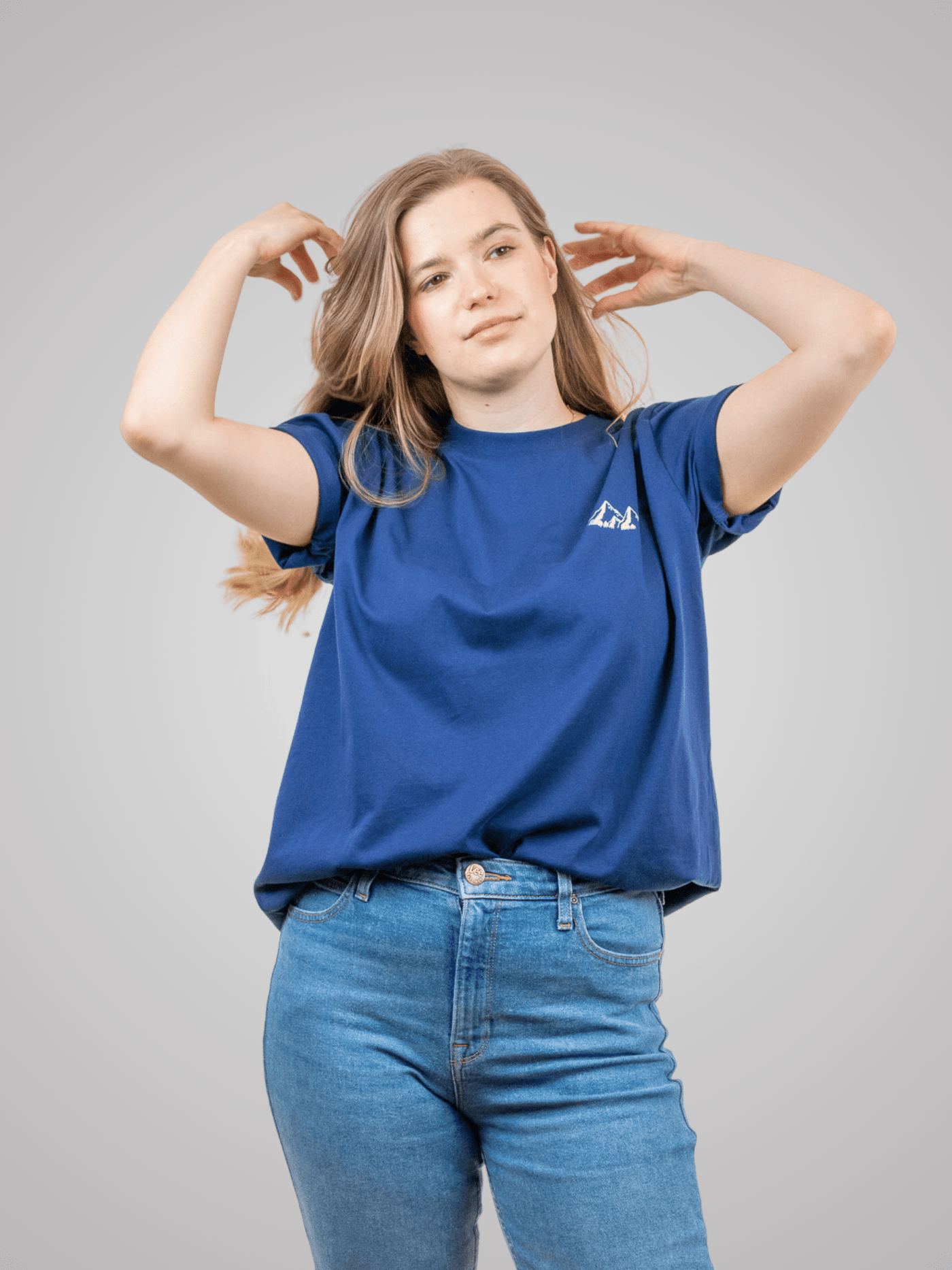 Unisex oversized tričko Mountains Ocean Cavern