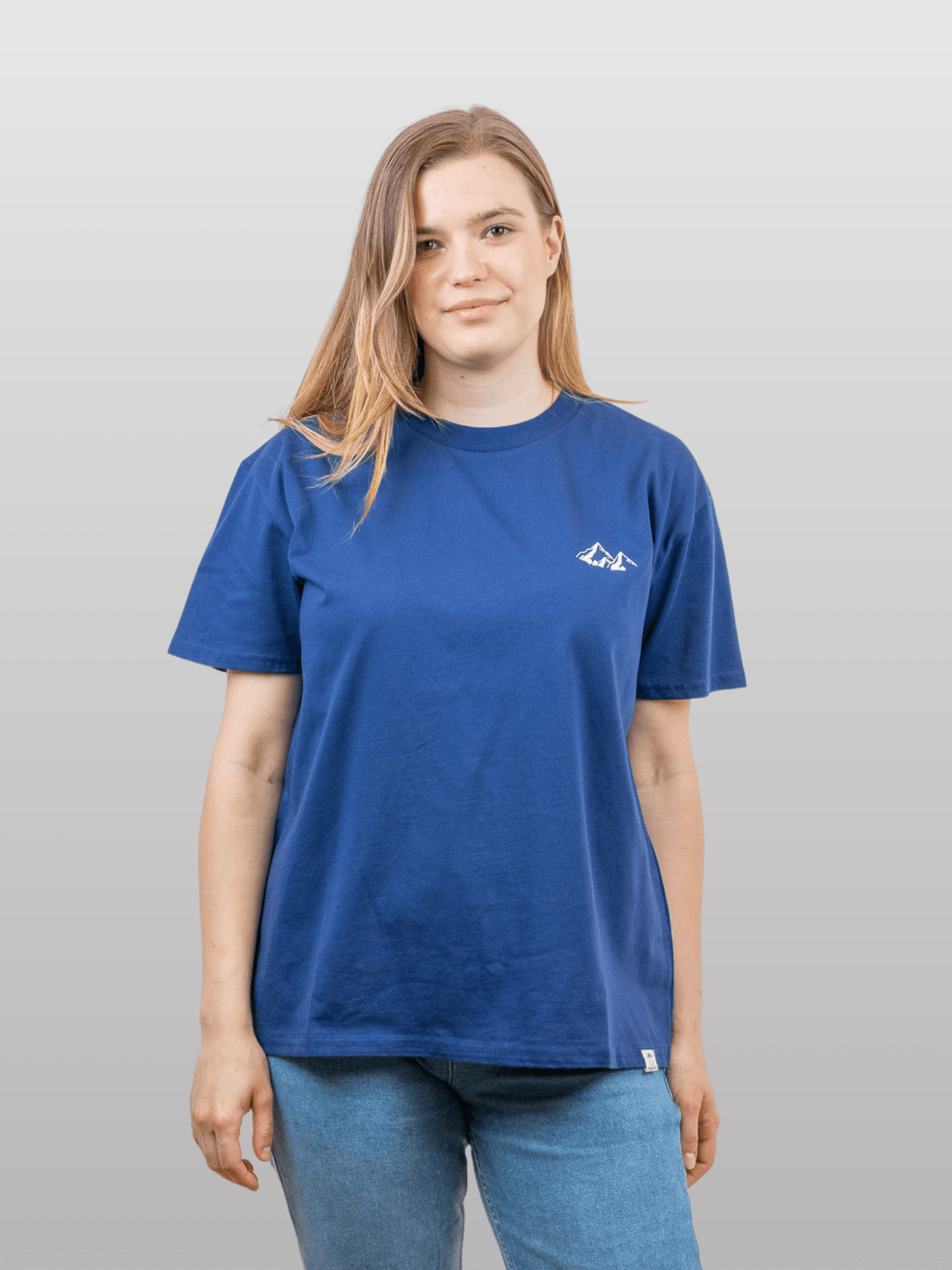 Unisex oversized tričko Mountains Ocean Cavern